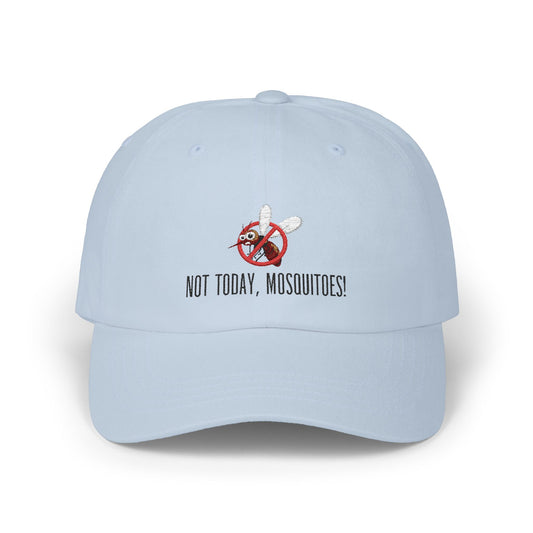 "Not Today, Mosquitoes!" Embroidered Adventure Cap