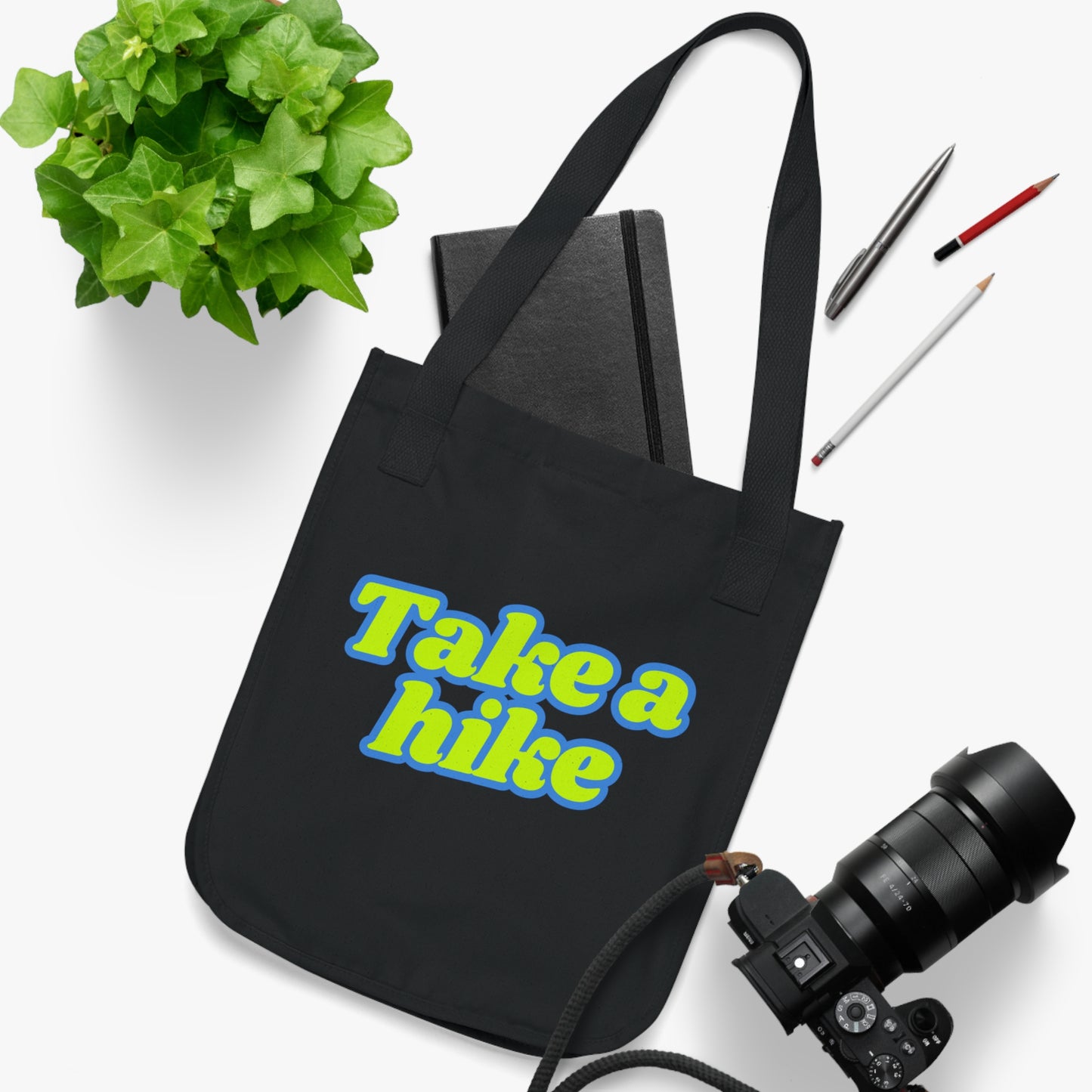 Take a Hike - Eco-Friendly Canvas Tote Bag