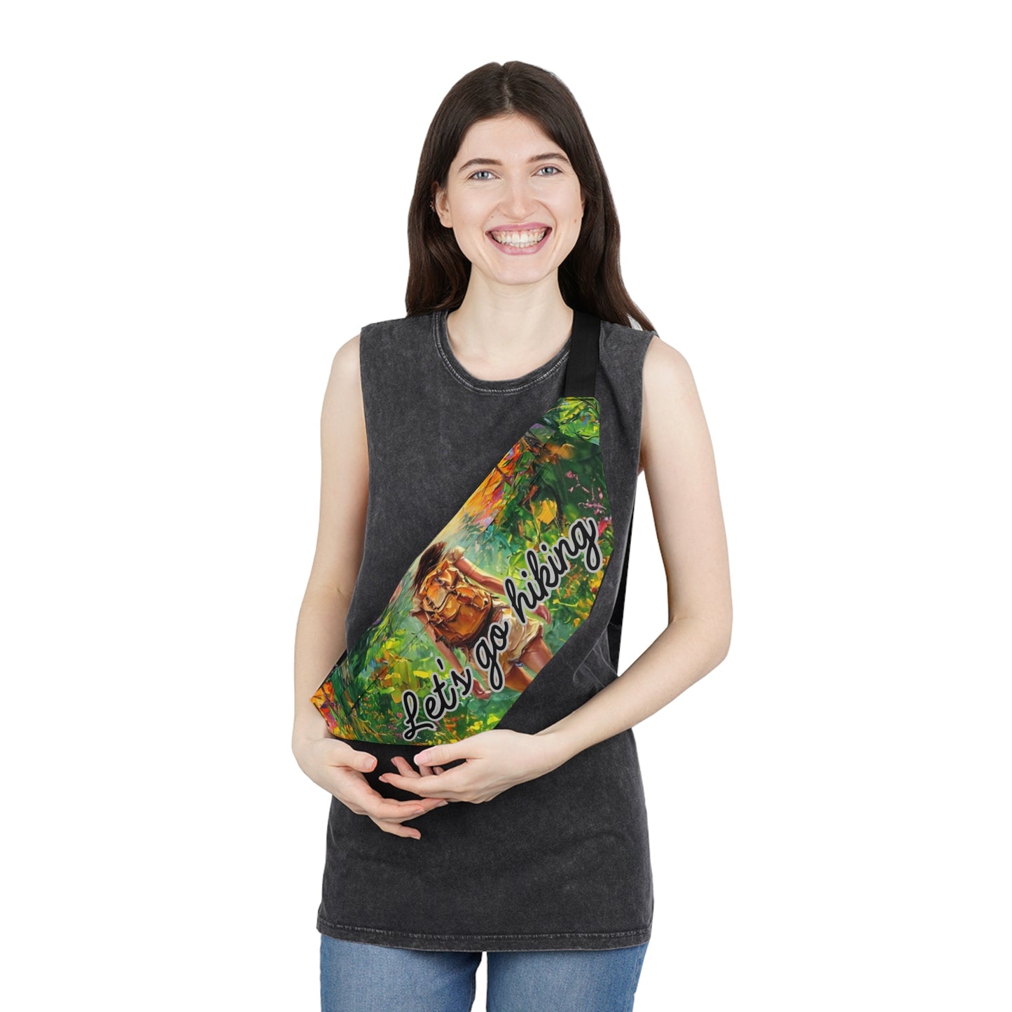 Let’s Go Hiking Large Fanny Pack – Your Adventure Sidekick