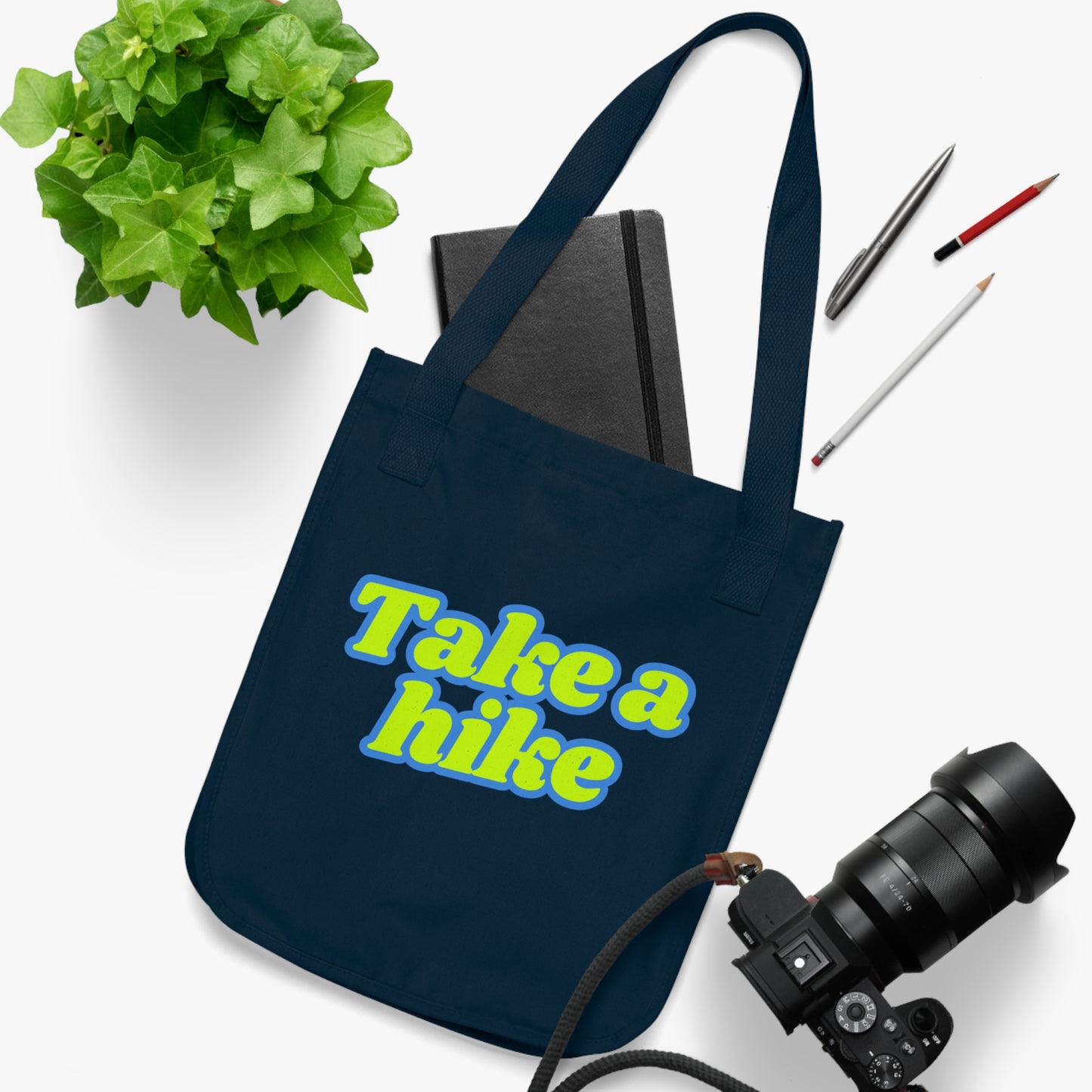 Take a Hike - Eco-Friendly Canvas Tote Bag