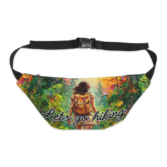 Let’s Go Hiking Large Fanny Pack – Your Adventure Sidekick