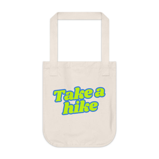 Take a Hike - Eco-Friendly Canvas Tote Bag