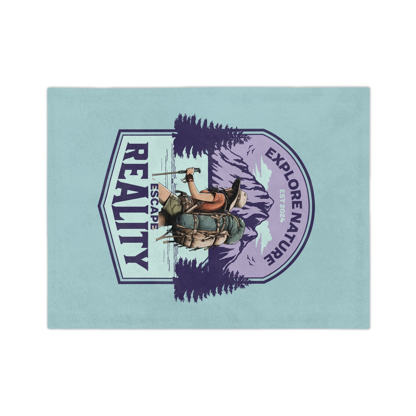 Escape Reality Microfiber Blanket