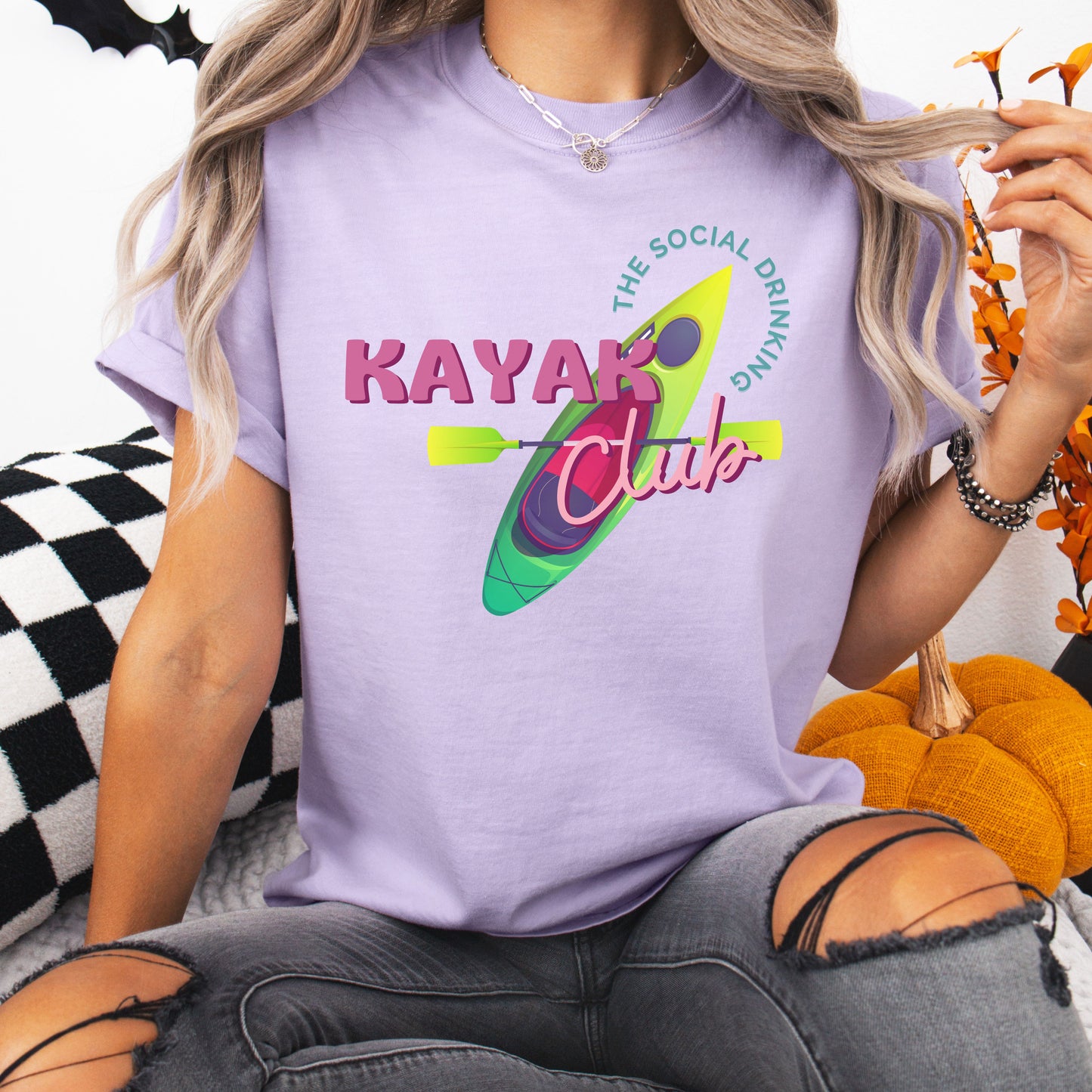 Social Drinking Kayak Club Tee