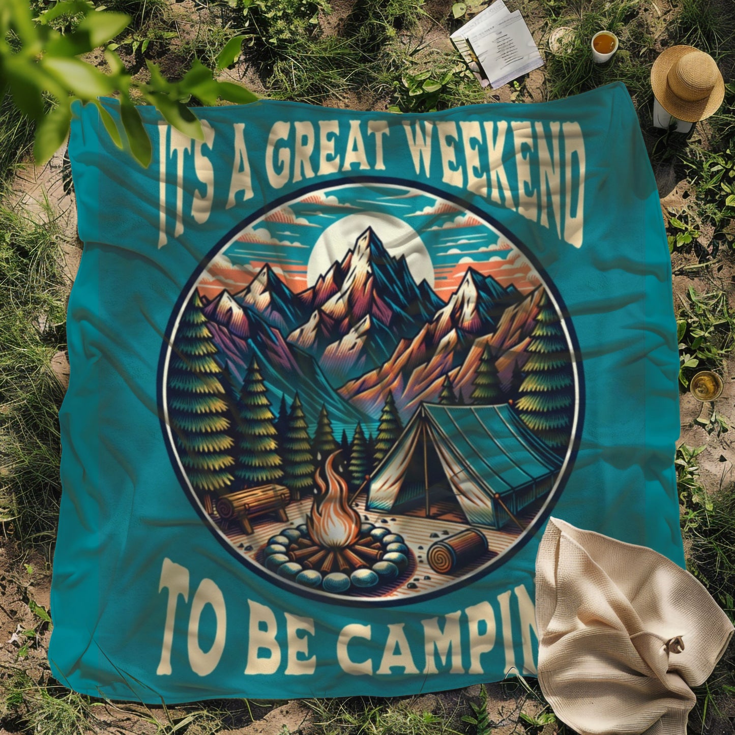 Great Weekend Camping Blanket