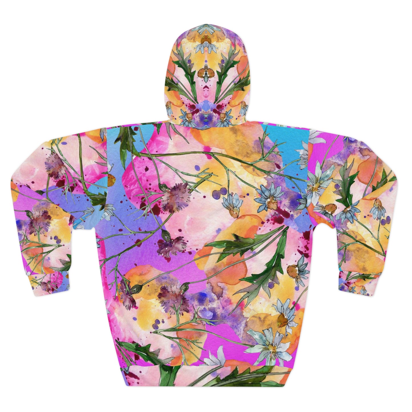 Colorful Wildflower Daisy Hoodie