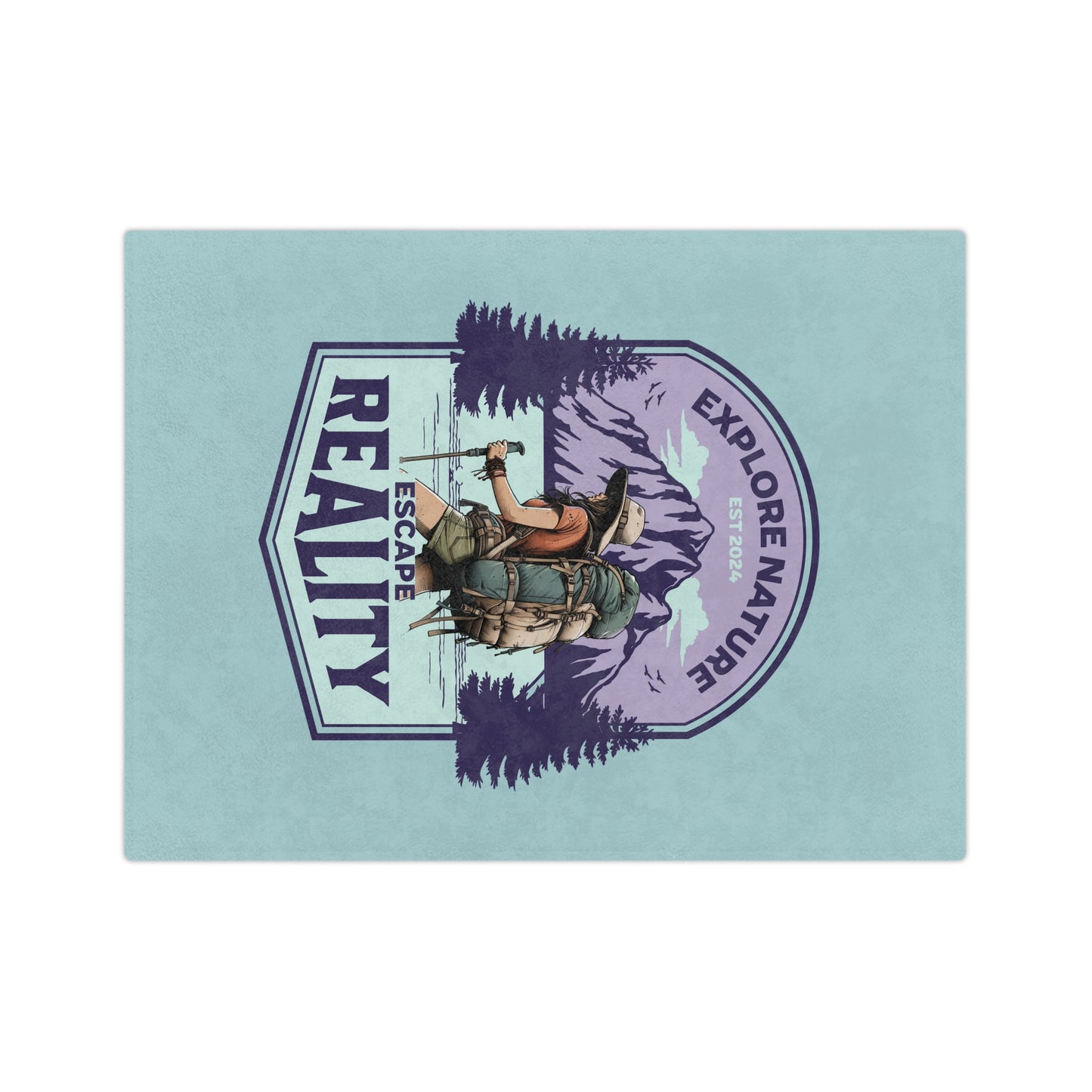 Escape Reality Microfiber Blanket