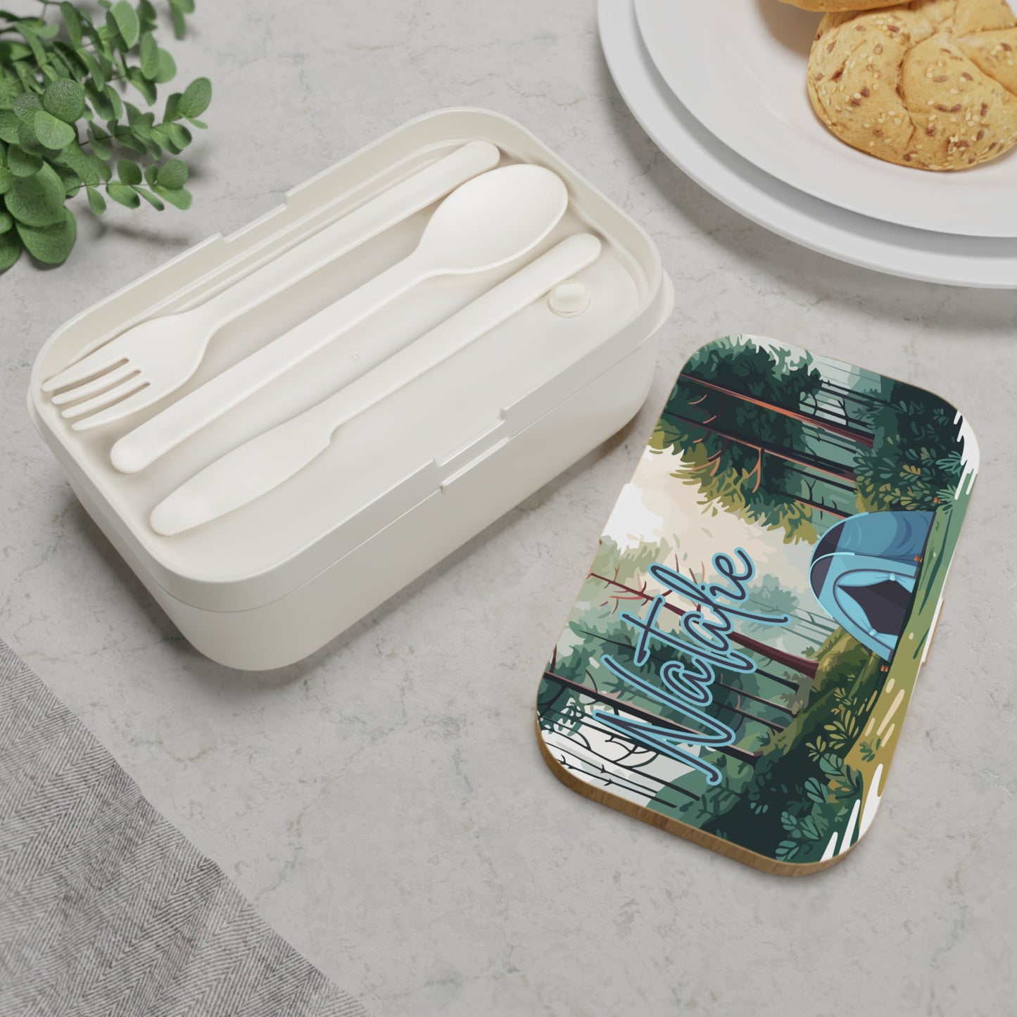 Camping Bento Lunch Box - Personalized