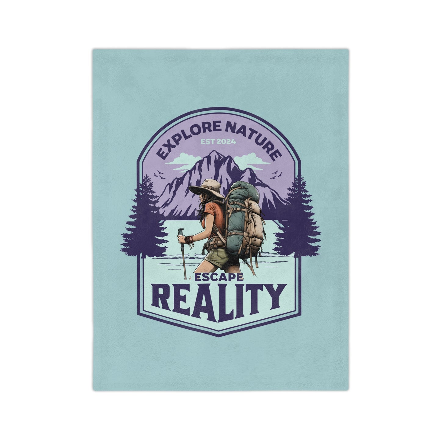 Escape Reality Microfiber Blanket