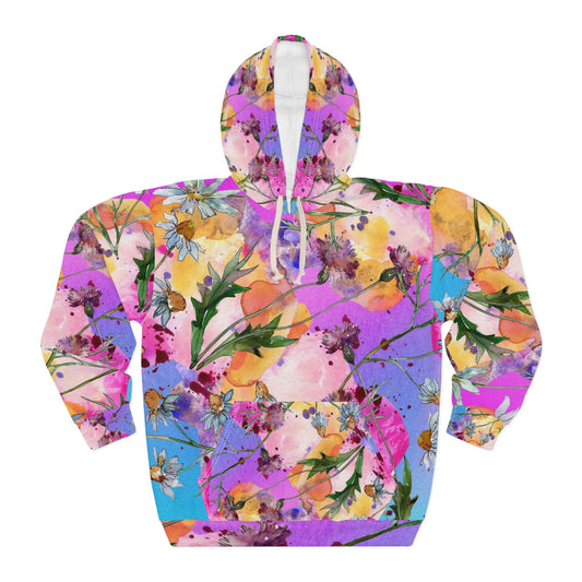 Colorful Wildflower Daisy Hoodie