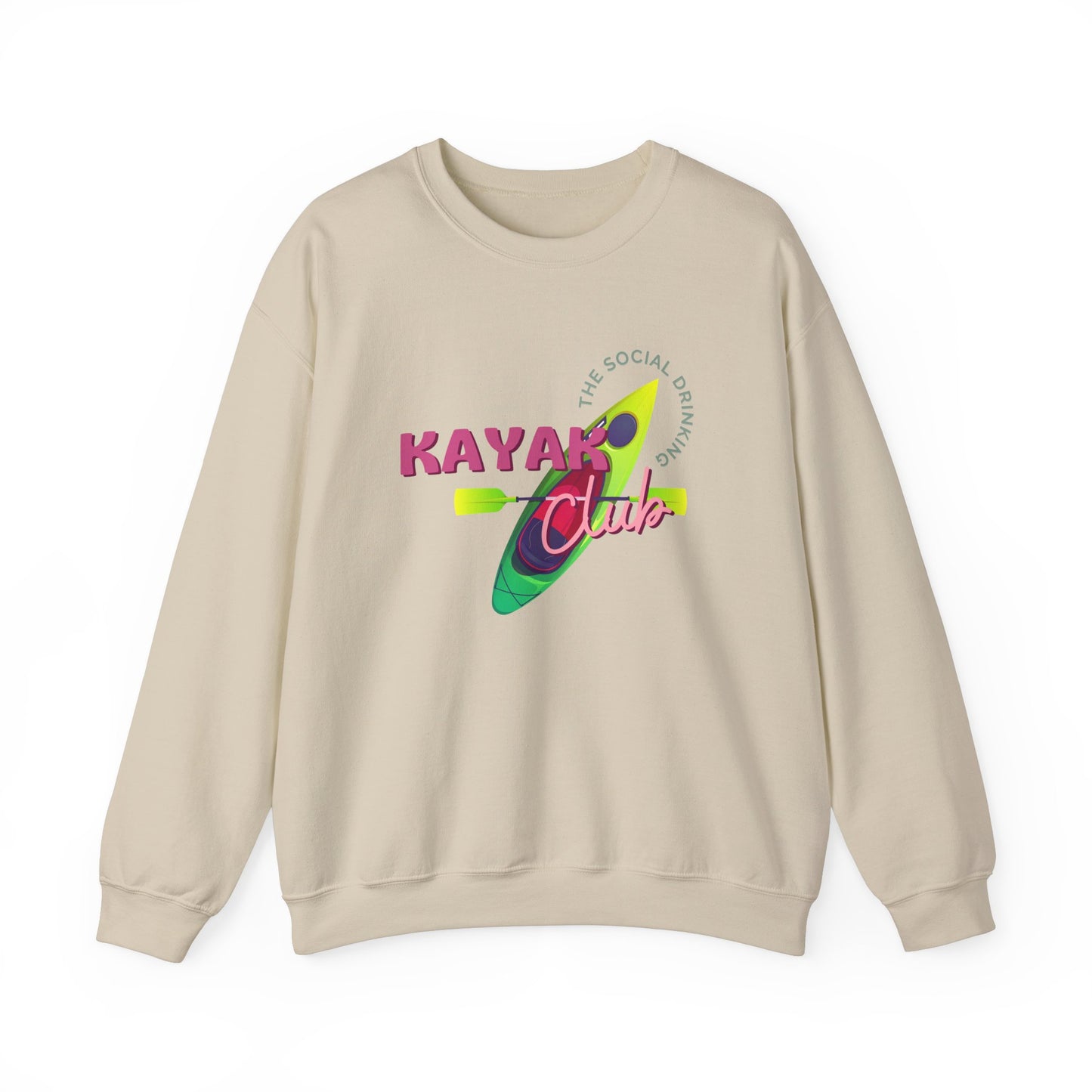 Social Drinking Kayak Club Sweatshirt