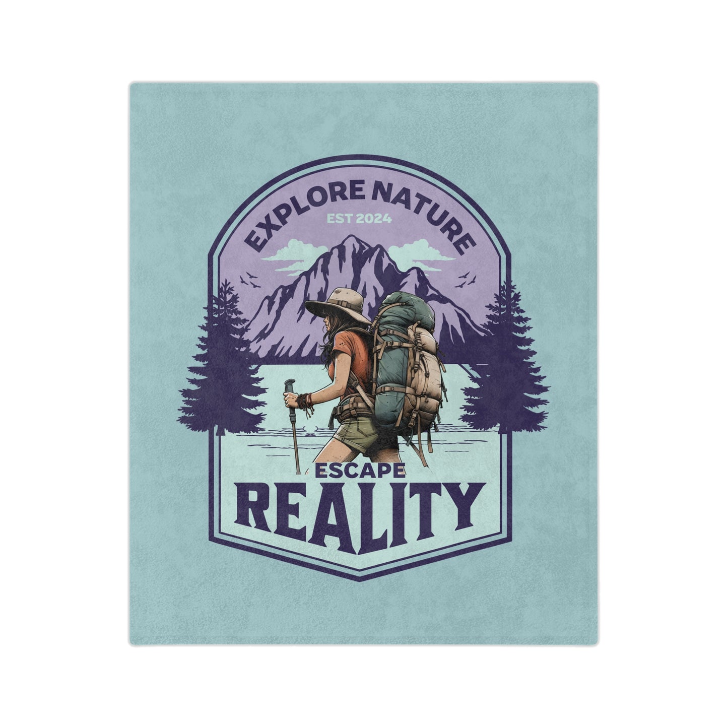 Escape Reality Microfiber Blanket