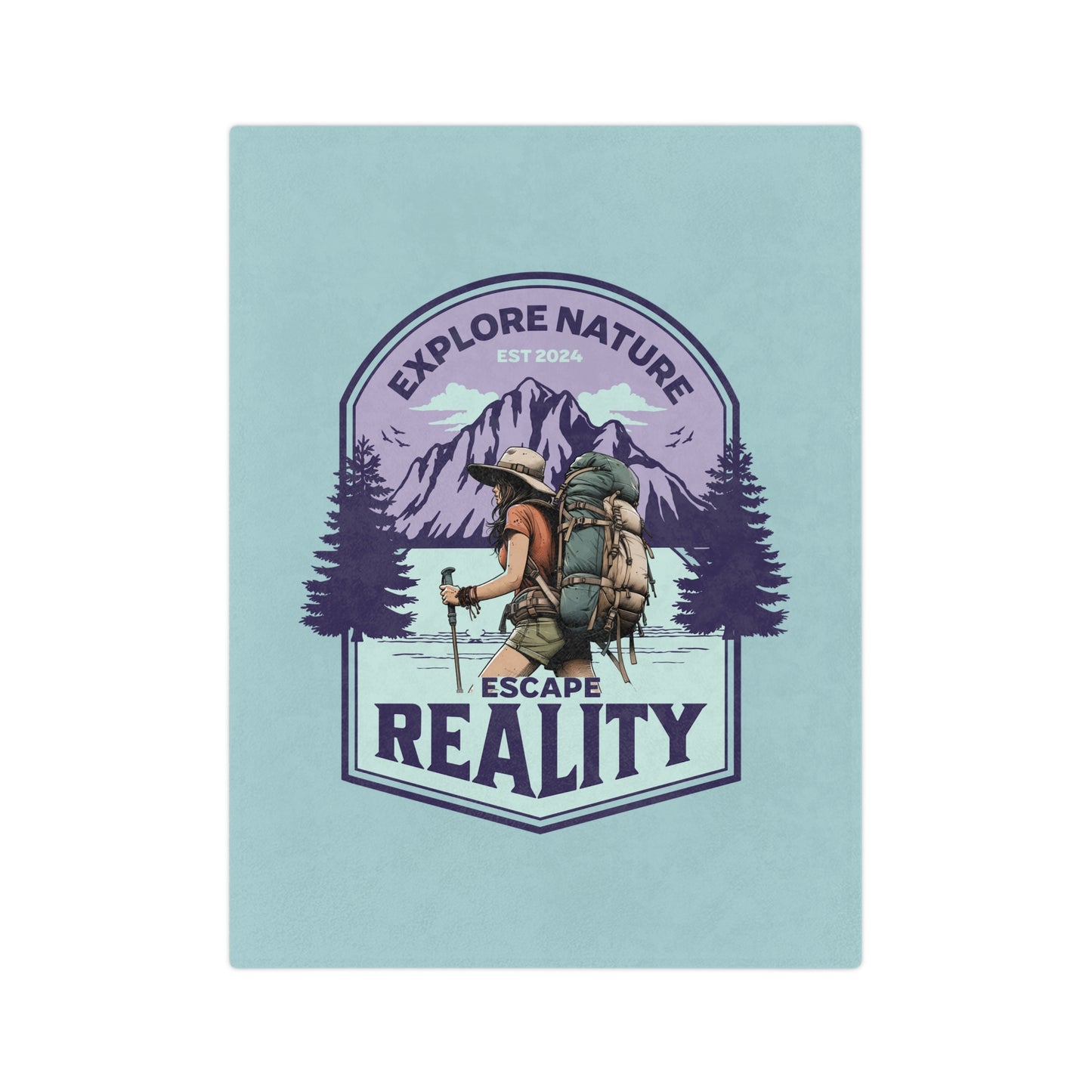 Escape Reality Microfiber Blanket