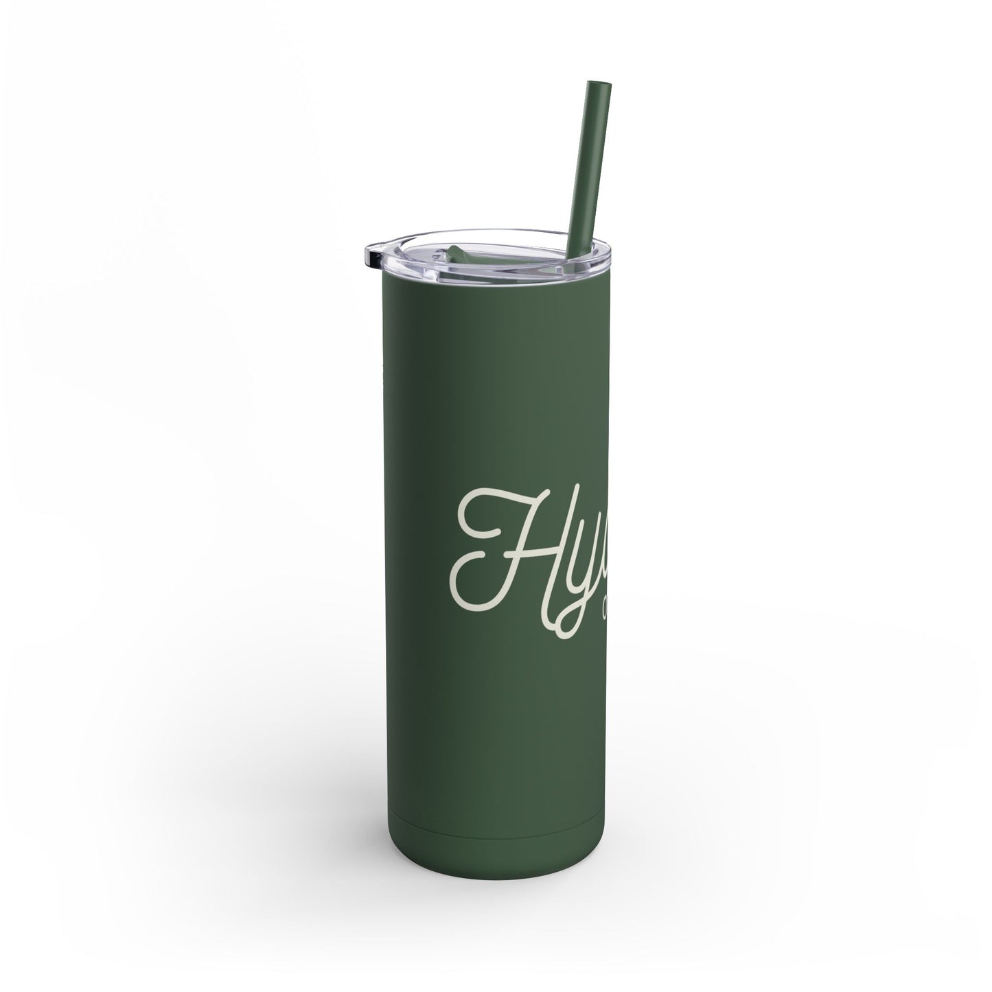 Copy of Hydrate or Die-drate - Maars Maker Matte Tumbler w/ Straw