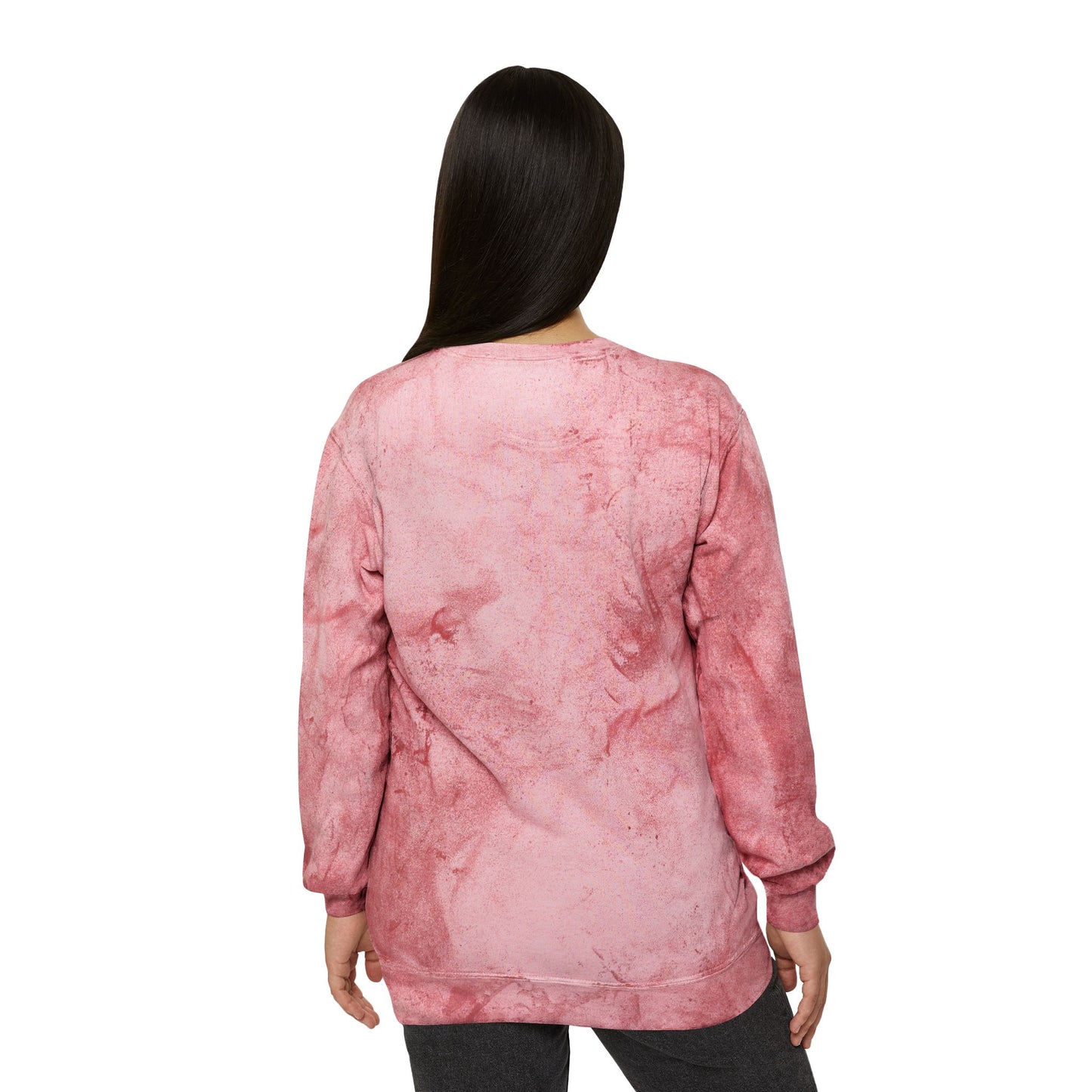 I'd Rather Be in the Woods Color Blast Crewneck Sweatshirt