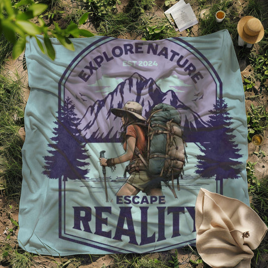 Escape Reality Microfiber Blanket